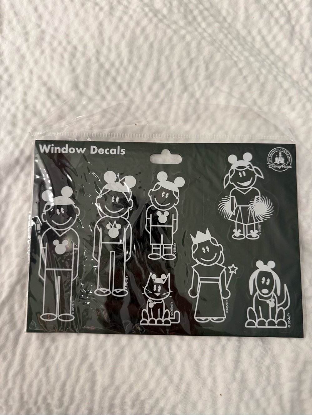 Disney Parks Authentic Vinyl Window Decal Stickers Car Laptop